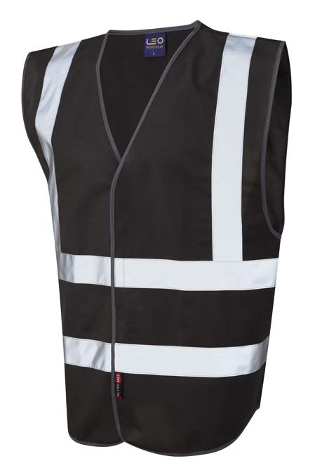 LEO WORKWEAR PILTON Coloured Reflective Waistcoat